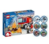 El juego de 4 piezas "camión de bomberos" (60280) con un legendario vehículo de extinción y una figura de la popular serie de televisión Lego City – Adventure es una gran recompensa para un pequeño héroe cotidiano y despierta el entusiasmo de los juegos de ciudad de Lego.