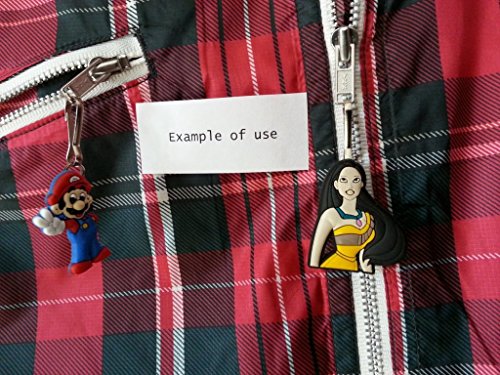 Avirgo Party Favors Zipper Pulls Zipper Tab Zipper Tags Pulls Zipper Extension Zip Fixer For Backpacks, Jackets, Luggage, Purses, Handbags Set Of 7 Pcs #TOP2