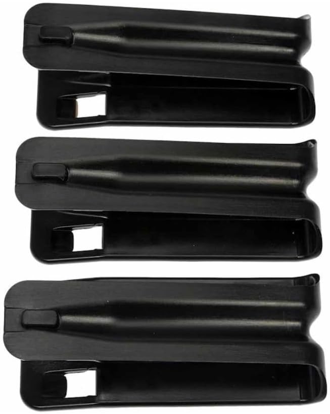 CarLights360 For GMC Sierra 2500/3500 HD 2007-2014 Anti Rattle Bracket Set | Plastic Material | Black | Replacement For 22771139