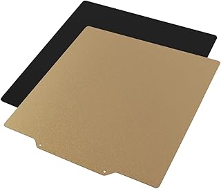 djkyu 3D Printer Bed Hot Bed New Double Sided PEI Spring Steel Sheet With Magnetic Base Fit For Creality Fit For Ender 3 V2 CR-6 SE CR10 KP3S (Color : 245x255mm)