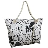 ♥ Bolso de playa de Flores Hawaiano, Un modelo con cuerda y lona con cremallera y monedero. ♥ Color Negro/Gris/Blanco ♥ El bolsa ofrece un montón de espacio para Accescoires Especialmente para el verano, ya sea para ir de compras, viaje, ocio, vacaciones, o nadar en la playa. ♥ Tamaño 56 cm x 37 cm x 15 cm ♥♥ COMPRA TANTO PRODUCTOS COMO USTED DESEA DE NUESTRO CATALOGO FERETI Y PAGA SOLO 1 ENVÍO ♥♥