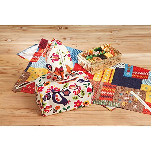 大興産業 ユニバーサルふろしき 綿友禅 ポルカ マゼンタベリー 930-3