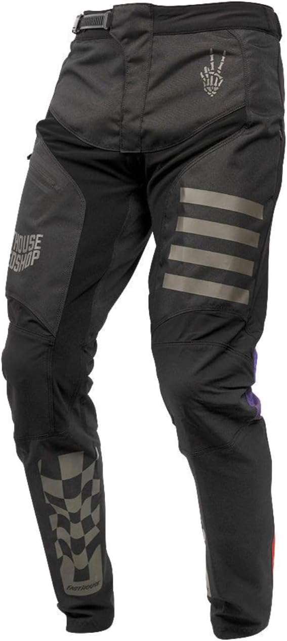 FASTHOUSE Youth Burn Free Fastlane Pant, Black