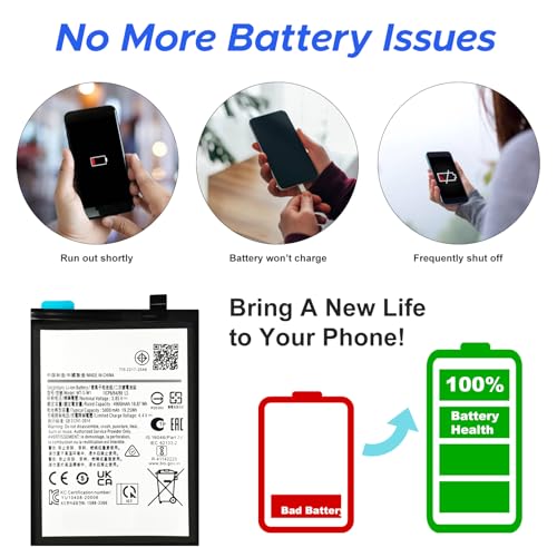 Image of GREEN FUSION New Battery Replacement WT-S-W1 Compatible with Galaxy A04 A04e SM-A045F /M SM-A042F /M, Includes Tools & Instruction