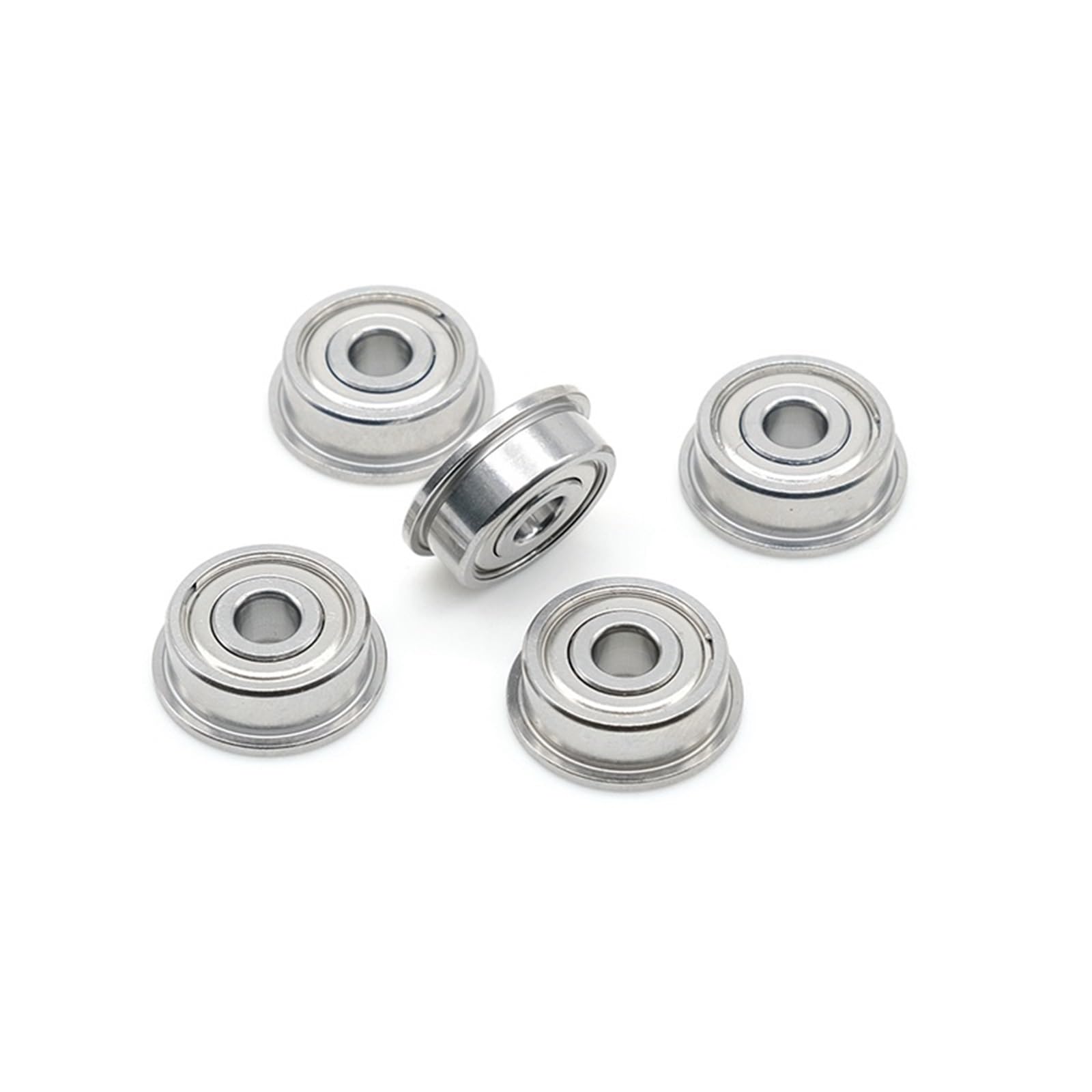 F635ZZ RF1950ZZ 5 * 19 * 6mm Cuscinetto a sfere a gola profonda con flangia 5x19x6mm F635Z Cuscinetto flangiato 10 pezzi