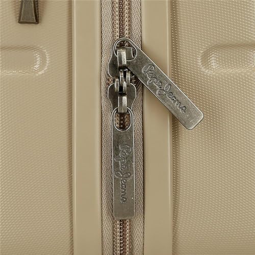 Pepe Jeans Para Hombre. PU030072 Bolsa De Viaje Beige (Osfa), Casual, Abs/Policarbonato - 8