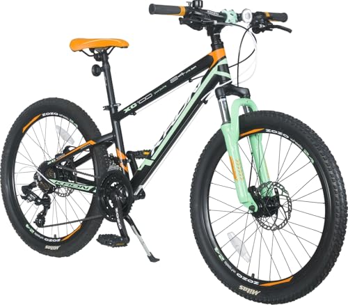 KRON XC-100 Hardtail Alu Jugendfahrrad Kinderfahrrad 24 Zoll ab 9-14 Jahre...