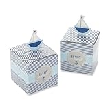 Kate Aspen Baby On Board! Pop-Up Sailboat Favor Box (Set of 24)