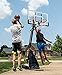 Spalding NBA Ultimate Hybrid Portable Basketball Hoop System - Acrylic Backboard