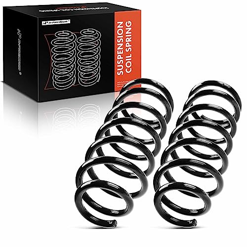 A-Premium 2Pcs Rear Suspension Coil Spring Set Compatible with Honda