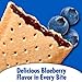 Pop-Tarts Breakfast Toaster Pastries, Unfrosted Blueberry, Bulk Size, 96 Count (Pack of 12, 14.7 oz Boxes)