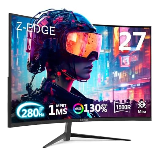 Z-Edge Monitor de jogos ultra amplo curvado de 30 polegadas 200Hz 1ms MPRT 21:9 VA painel 2560x1080 R1500 tela curvada, FreeSync, HDMI e DisplayPort, com luz RGB