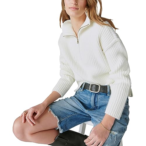 Image of Lucky Brand 1 /2 Zip Pullover Sweater