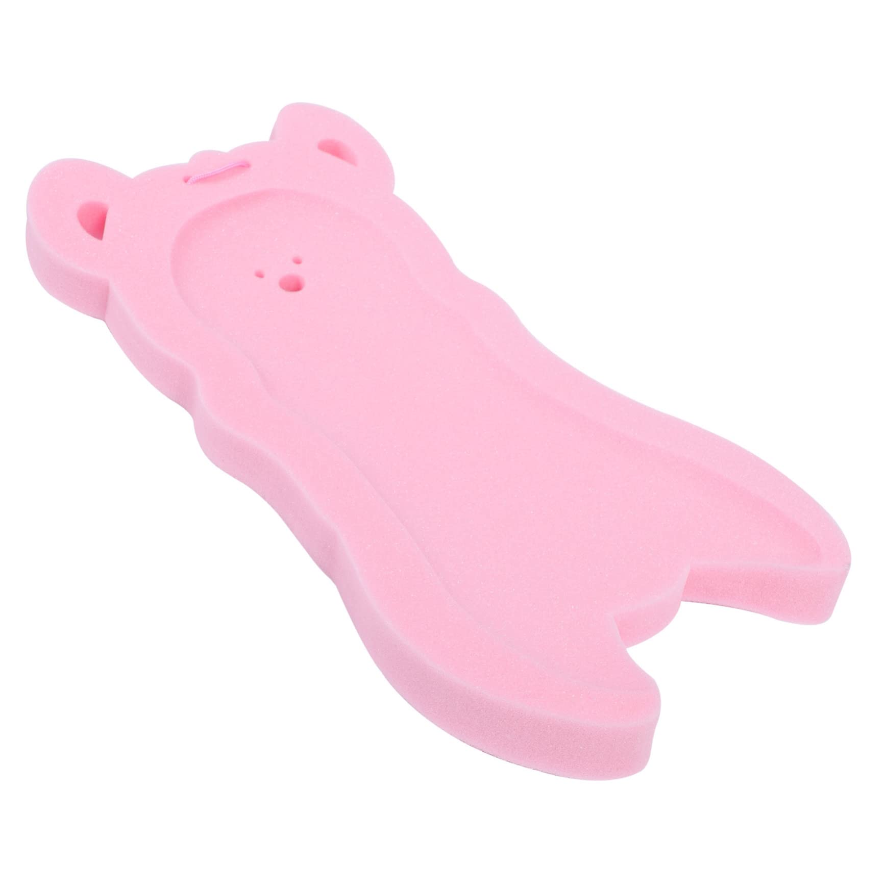 Tapis de bain éponge pour nourrisson Zerodeko rose