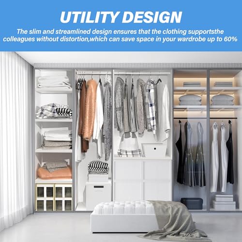 YSSOA-30-Pack-Velvet-Hangers-Space-Saving-Non-Slip-Flocked-Felt-Hangers-with-Shoulder-Notches-for-Coats-Pants-and-Dress-Clothes-Black