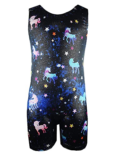 Image of TENVDA Girl's One Piece Swimsuit Sparkle Sleeveless One-Piece Bathing Suits Swimwear for Kids 2-12 Years Old