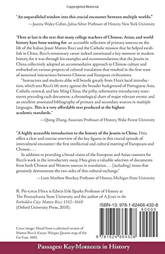Matteo Ricci and the Catholic Mission to China, 1583 1610: A Short History with Documents