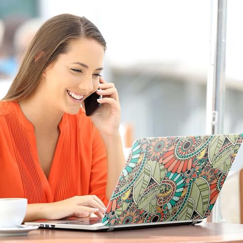 Image of Galaxsia Floral D45 Full Body Vinyl Laptop Skin /Sticker /Cover Upto 15.6 Inches Laptops Laminated-Removable-HD Quality Compatible for Hp-Dell-Sony-Lenovo-Asus etc.(15x10 Inches)