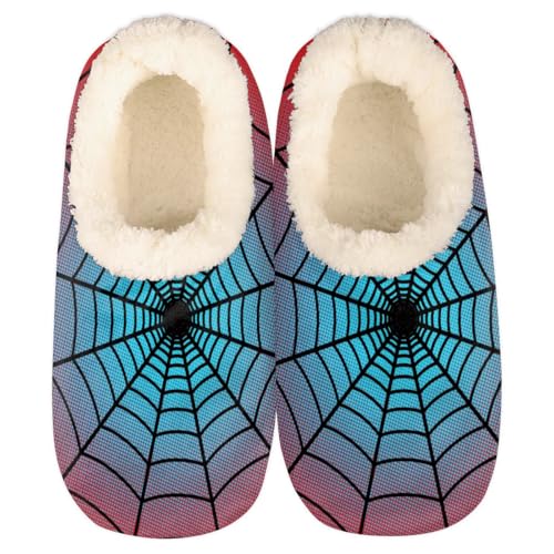 Home Slippers Women Men, Fluffy Slippers, Warm Fleece Lined Shoes Cozy Plush Non-Slip House Slippers for Indoor and Outdoor