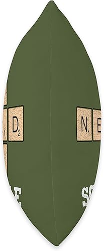 Miniatura 2 de Scrabble Word Nerd - Almohada de 18.0 x 18.0 in, multicolor