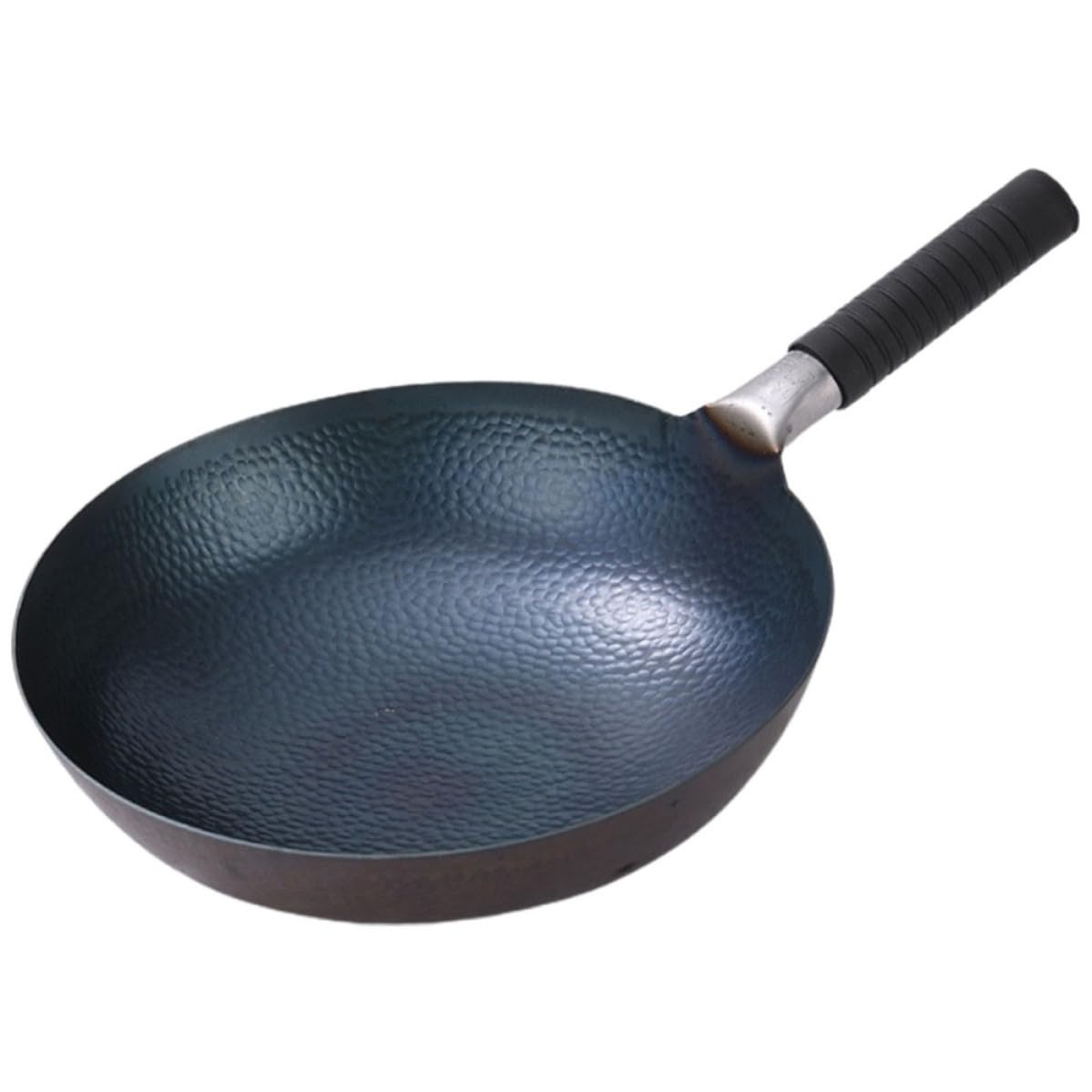 Wok fer forgé main Alasum à conduction rapide pour induction