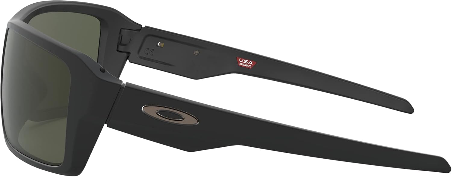 Oakley mens Oo9380 Double Edge Rectangular Sunglasses