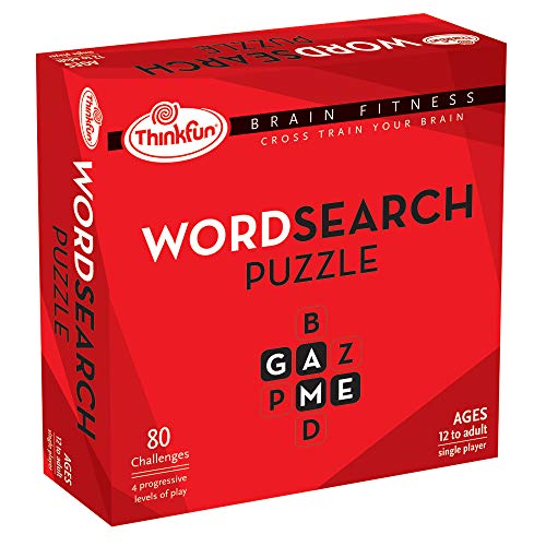 Think Fun Brain Fitness Word Search Puzzle For Age 12 And Up #TOP1