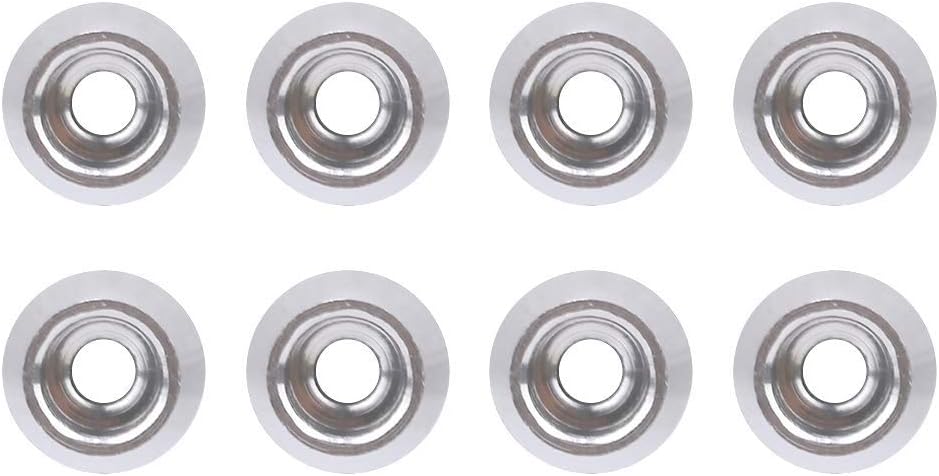 8 قطع من حشوات لولبية من سبائك الألومنيوم كوب غاطس مناسب لملحقات ترقية MN-D90 MN-99 MN-91 FJ-45 (قطعة من الجبن MN-018Sï¼ ‰ ï¼ ‰