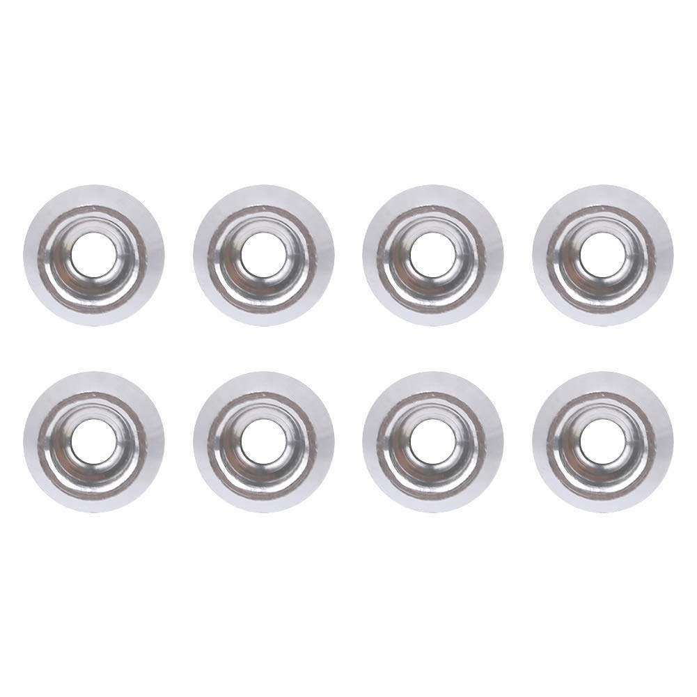 8 قطع من حشوات لولبية من سبائك الألومنيوم كوب غاطس مناسب لملحقات ترقية MN-D90 MN-99 MN-91 FJ-45 (قطعة من الجبن MN-018Sï¼ ‰ ï¼ ‰