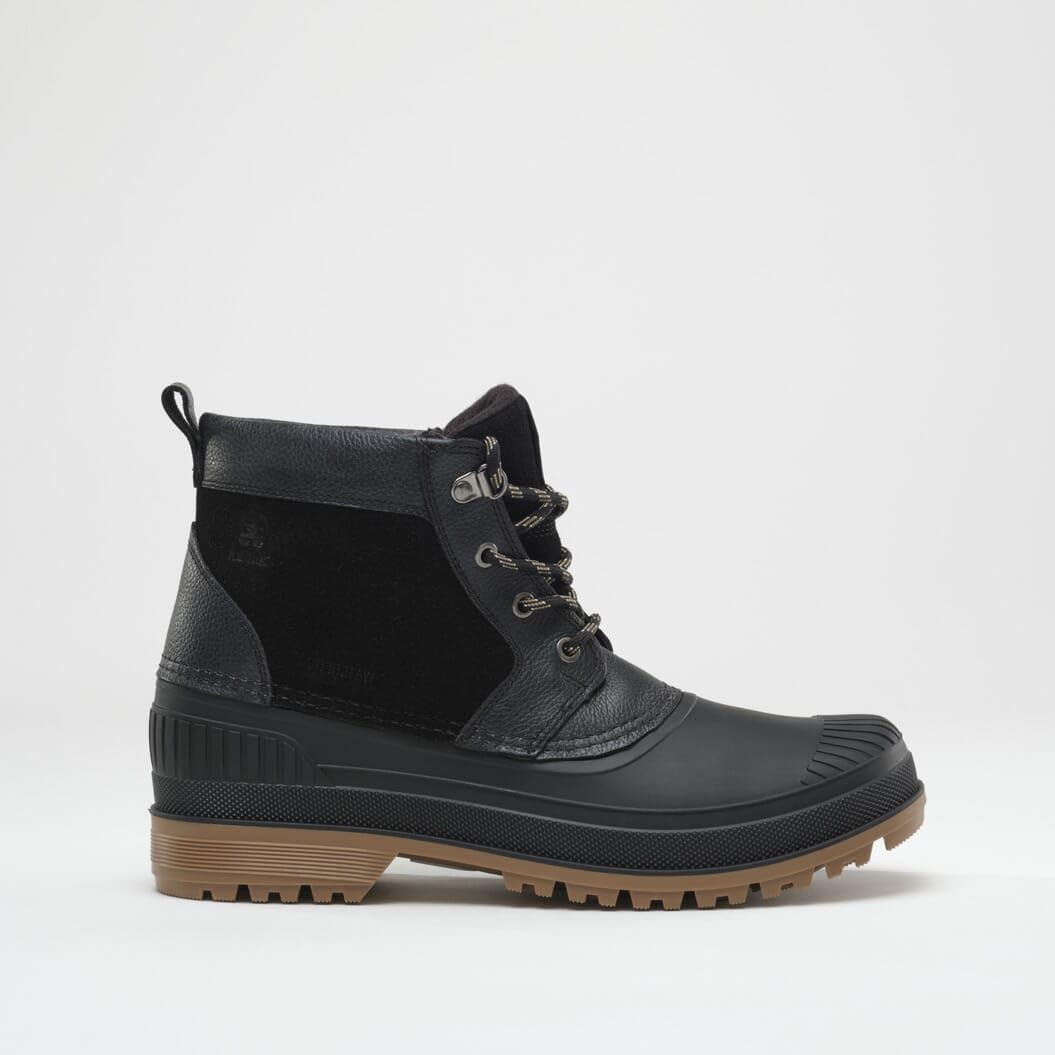 Kamik Men's Hemlock Lo Winter Boots, Black, 13