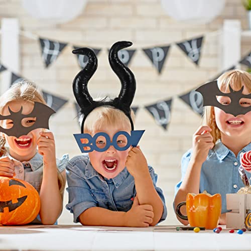 VALICLUD Tiara De Chifre De Boi Dia Das Bruxas Chifre Do Diabo Bandana Cosplay Chifre De Boi Bandana