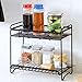 Étagère De Cuisine à 2 étages Rack De Stockage En Fer Forgé Rack De Stockage Polyvalent