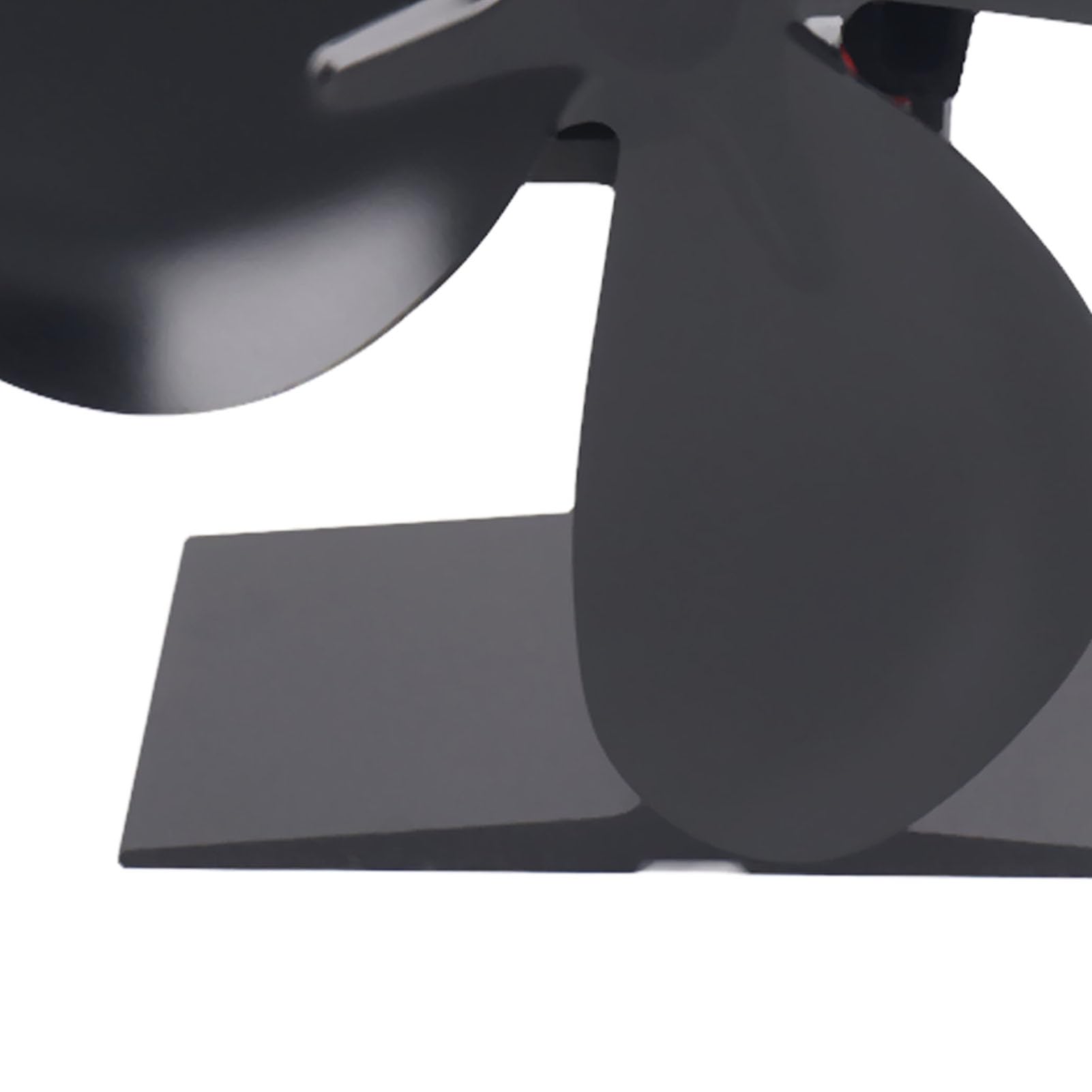 Ventilatore per Stufa a Legna con Grande Volume D'aria Alimentato a Calore per Caminetto, Funzionamento a Basso Rumore, Design Ecologico in Lega di Alluminio
