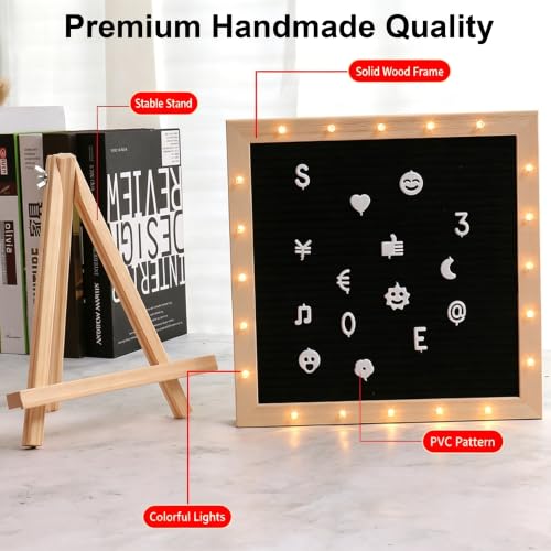 Annonce de grossesse originale avec ce tableau feutre lumineux