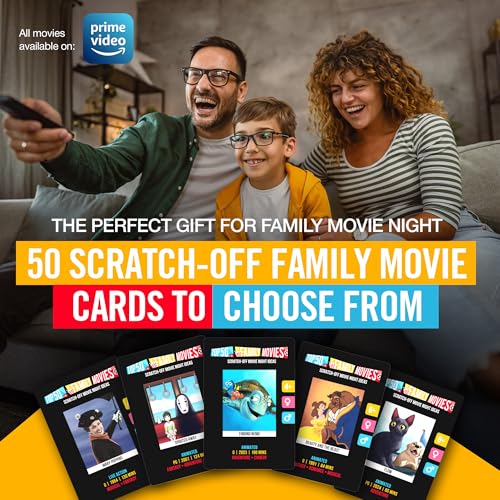 Premium Family Movie Night Scratch Off Cards – Gifts for Families by Palettes and Prints - Used condition - Image 2
