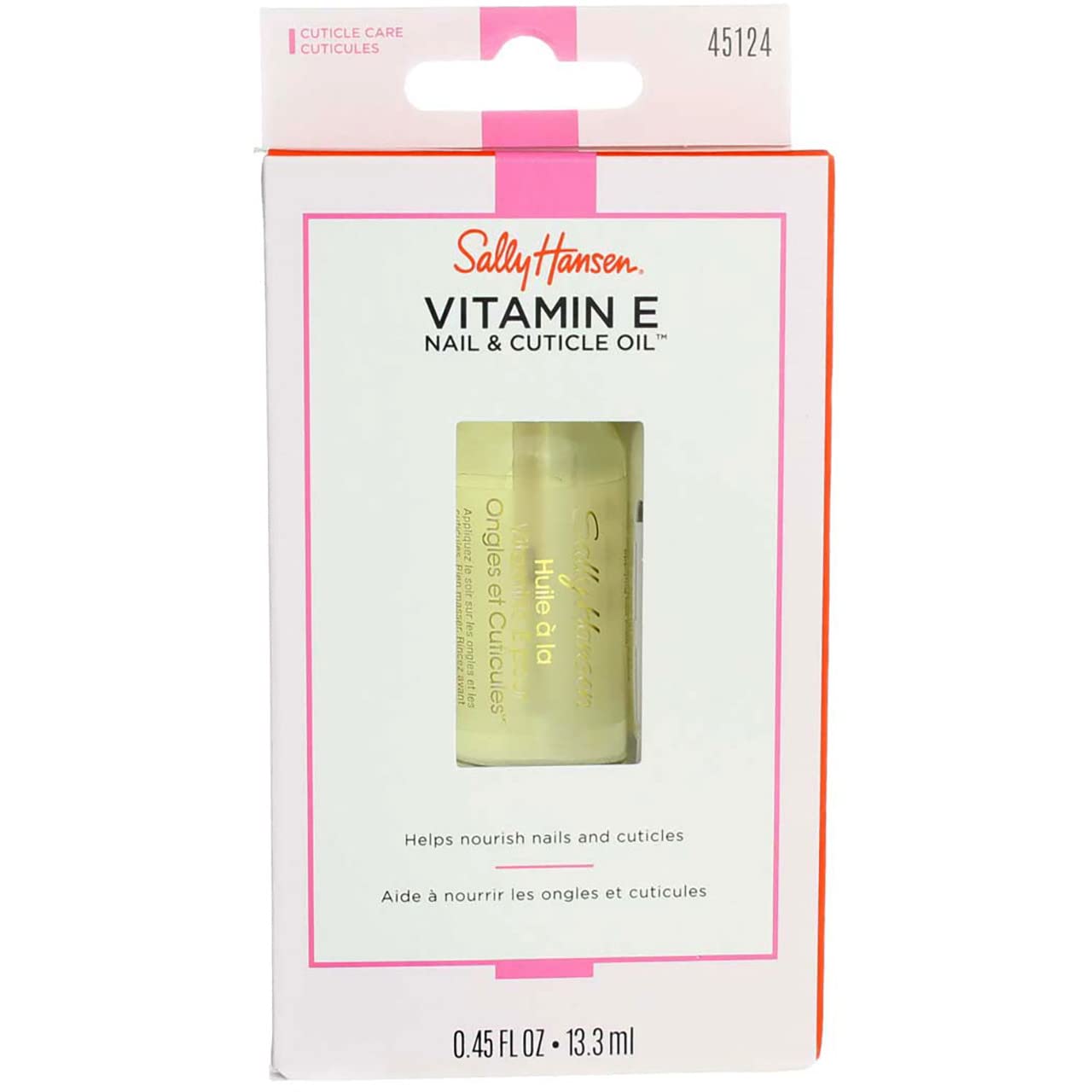 Sally Hansen Vitamin E Nail & Cuticle Oil Nail Treatment (Pack of 4)