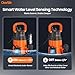 Cleartide Submersible Sump Pump with Smart Water Sensor, 1/3 HP 2790GPH High-Capacity Utility Pump, Auto and Manual Mode Handles 3/8
