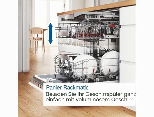 Bosch SMS6ZCI11F, Serie 6, Geschirrspüler 60 cm, freistehend, gebürsteter Stahl, Anti-Fingerabdruck