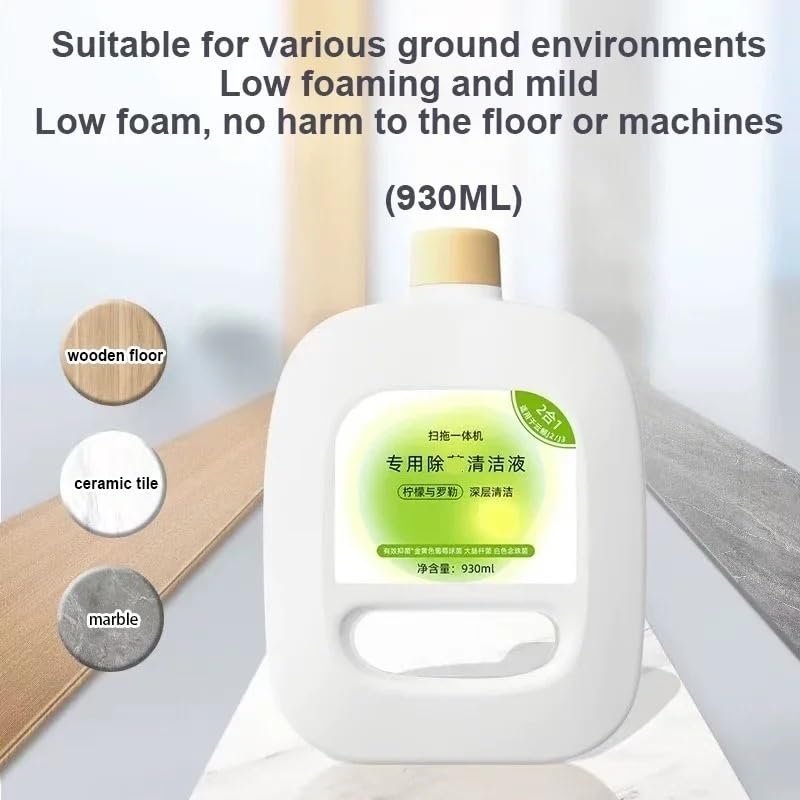 Detergente Pavimenti Per Robot Narwal Freo - 930ml, Formula A Bassa Schiuma, Antimacchie, Sicuro Per Tutti I Tipi Di Pavimento