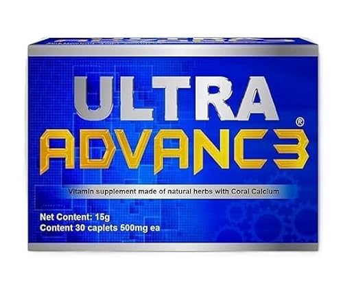 Ultra ADVANC3 Azul, Ultra Advance Blue, The Ultimate Joint Support Supplement with Omega-3, Turmeric, Collagen, Vegan, Non GMO, 30Capsules 500mg, 100% Natural, Vitamin Supplement