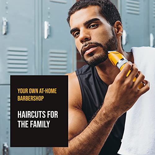 The Cut Buddy | Beginners Clipper | Easy-To-Use Cordless Hair And Beard Clipper | Titanium Plated | Will Not Get Hot, Stays Quiet, & Blades Remain Sharp | Yellow #TOP4