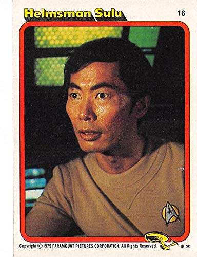George Takei as Hikaru Sulu trading card Star Trek 1979 Topps #16