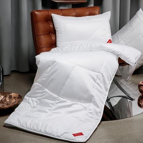 Naturfaserkissen HEFEL Klima Control Comfort Kissen in 40x80 cm 40x60 80x80 cm Kopfkissen Gr B H L 60 cm x 10 cm x 40 cm Tencel 1 St weiß Allergiker Kopfkissen Das Kissen das atmet Kein Schwitzen