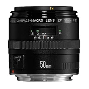 Canon EF 50mm f/2.5 Macro Lens (Renewed)