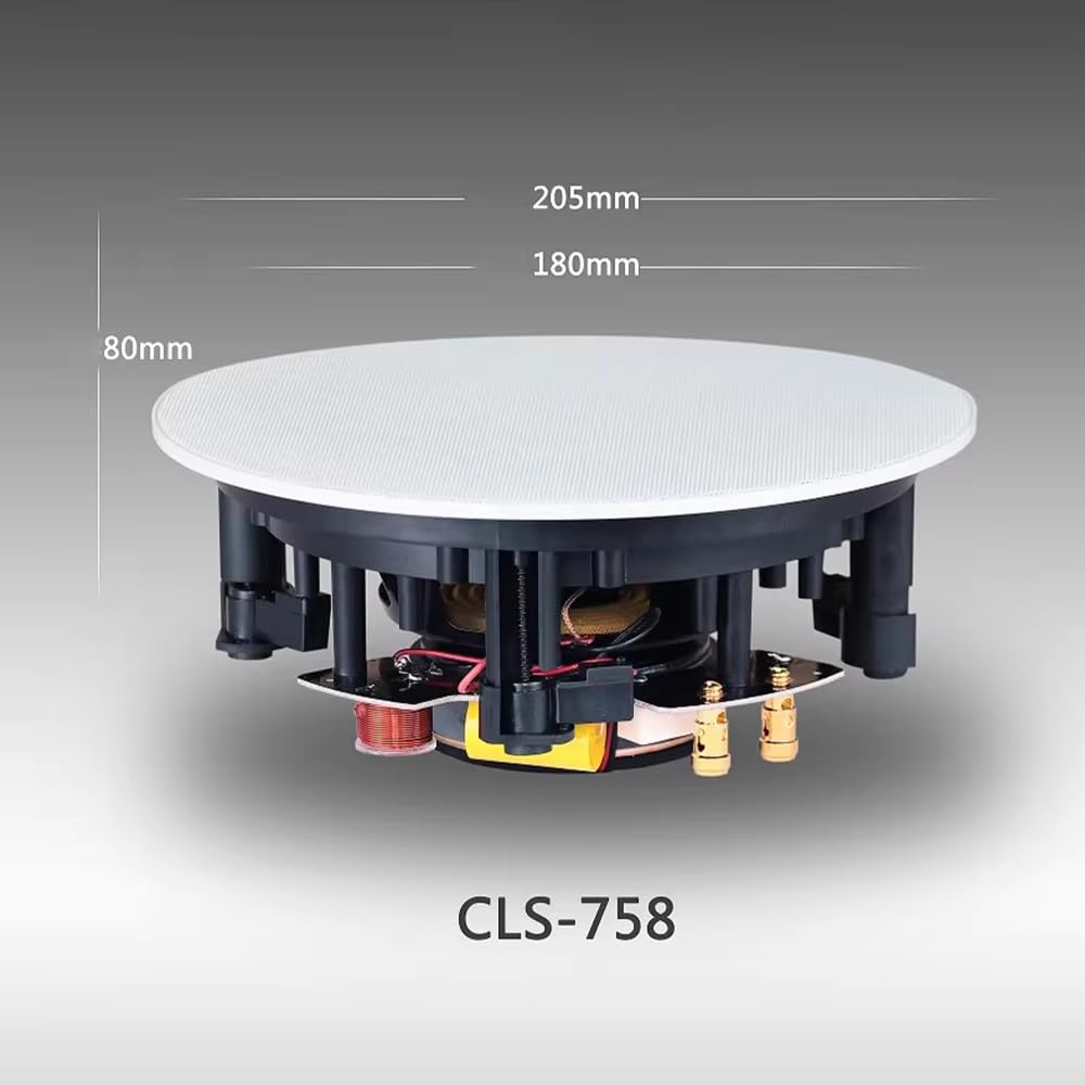 Altoparlante da soffitto coassiale a impedenza costante, sistema di musica di sottofondo per negozi, conferenze, uso domestico