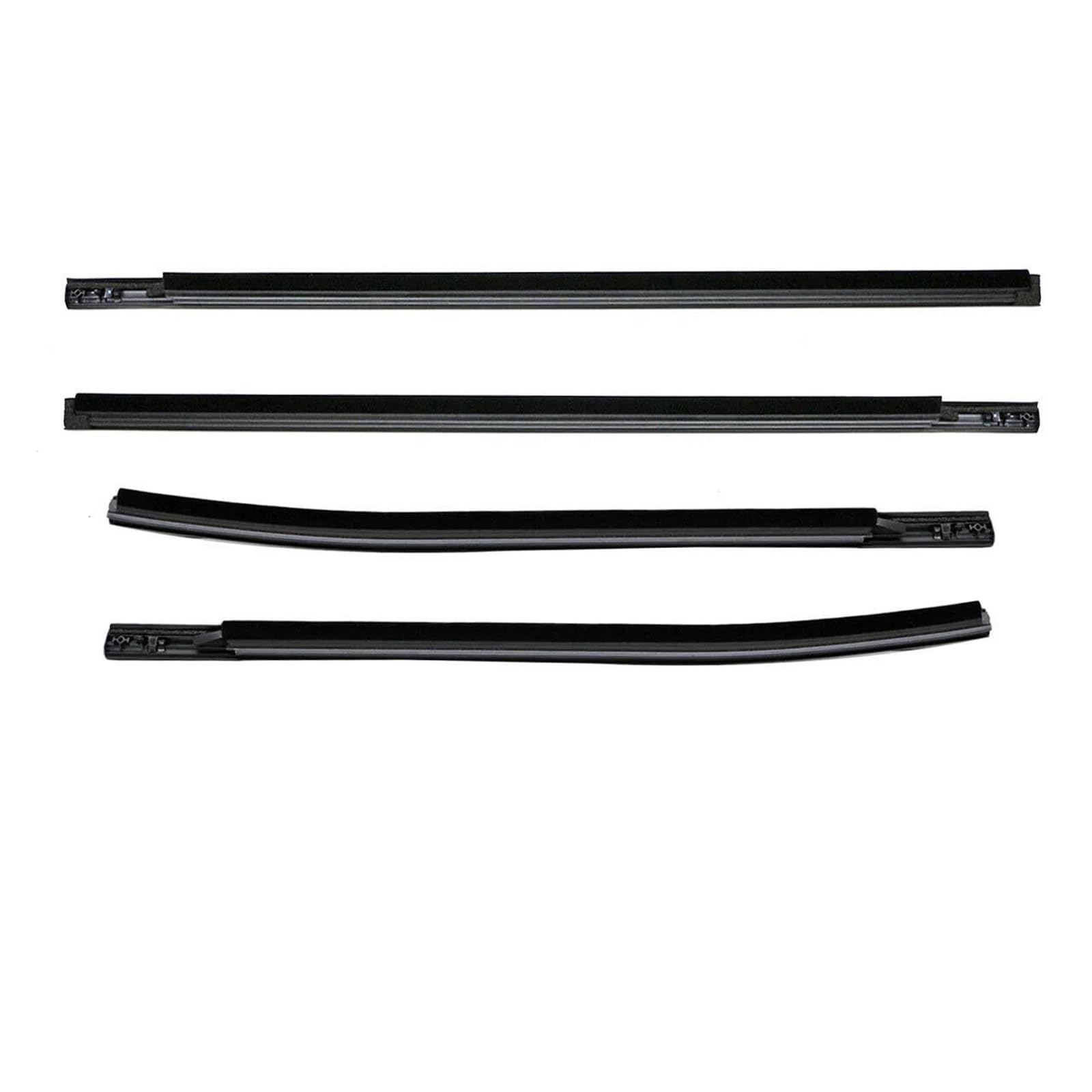 Hpzprpcew One Color 4Pcs Outer Windows Rubber Weatherstrip Door Sealing Belt For For Ranger For Everest 2013-2022