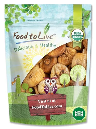 Food to Live Organic Turkish Smyrna Figs