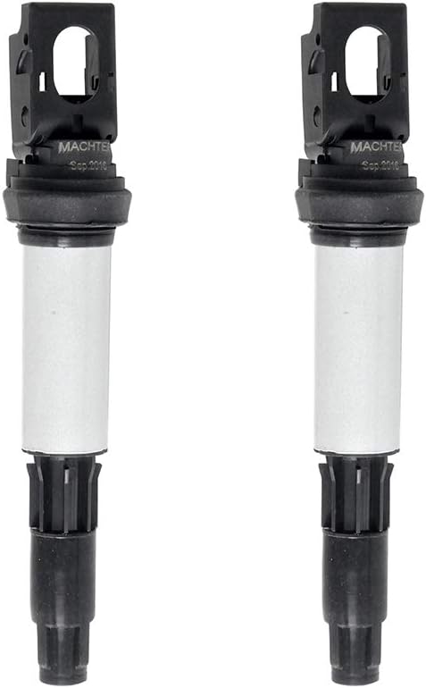 DRIVESTAR 2Pcs Ignition Coils Replacement Compatible for BMW 120I 320I 325CI 325XI 325I 330I 330XI 530I 545I 550I 645CI 745I 745LI X5 Z4 760LI M3 Z3#B322 C1404 UF522 UF44 UF515