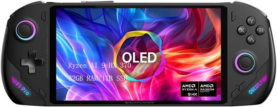 Amazon.co.jp: OneXfly F1 Pro ハンドヘルドゲームコンソール 7インチ