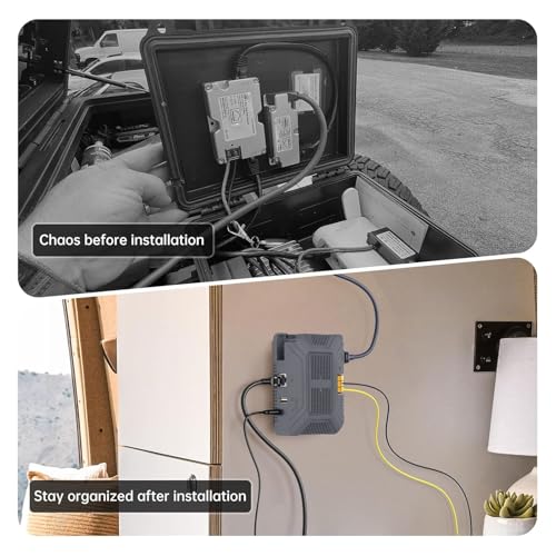 GigE PoE Injector 200W Output High Power Boost USB Type C para Gen 3 Rectangular Satellite miniatura 2